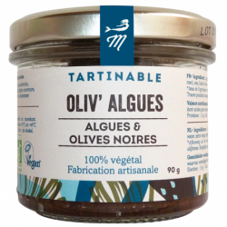 Tartinable algues et olives...