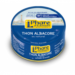 Thon albacore au naturel 160 g
