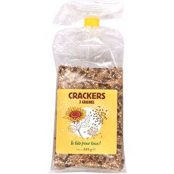 Crackers 3 graines 200 g