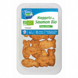 Nuggets de saumon bio 180 g