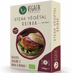 Steak végétal de quinoa...