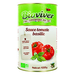 Sauce tomate basilic boîte...