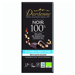 Tablette chocolat noir 100...
