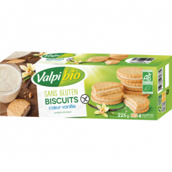 Biscuits coeur vanille 225 g