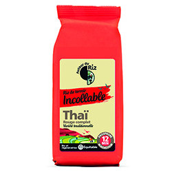 Riz thaï rouge complet...