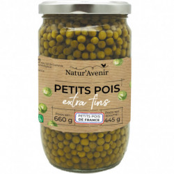 Petits pois extra fins 660 g