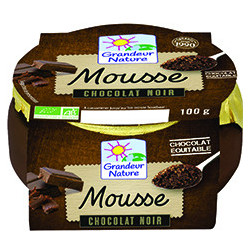 Mousse chocolat noir 100 g