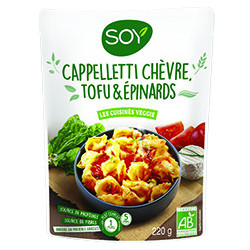 Cappelletti épinards, tofu,...