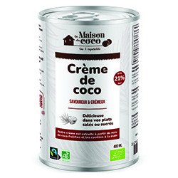 Crème de coco 21 % M.G. -...