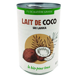 Lait de coco 7 % M.G. 400 ml