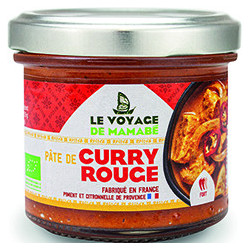 Pâte pour curry rouge 105 g