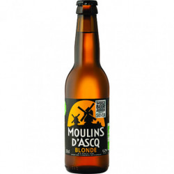 Bière Blonde Moulin D'Ascq...