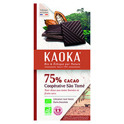 Tablette Chocolat Noir 75%...