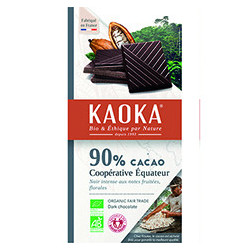 Tablette Chocolat Noir 90%...