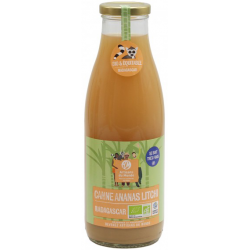 Jus ananas litchi 75 cl