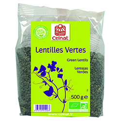 Lentilles Vertes (500G) Celnat