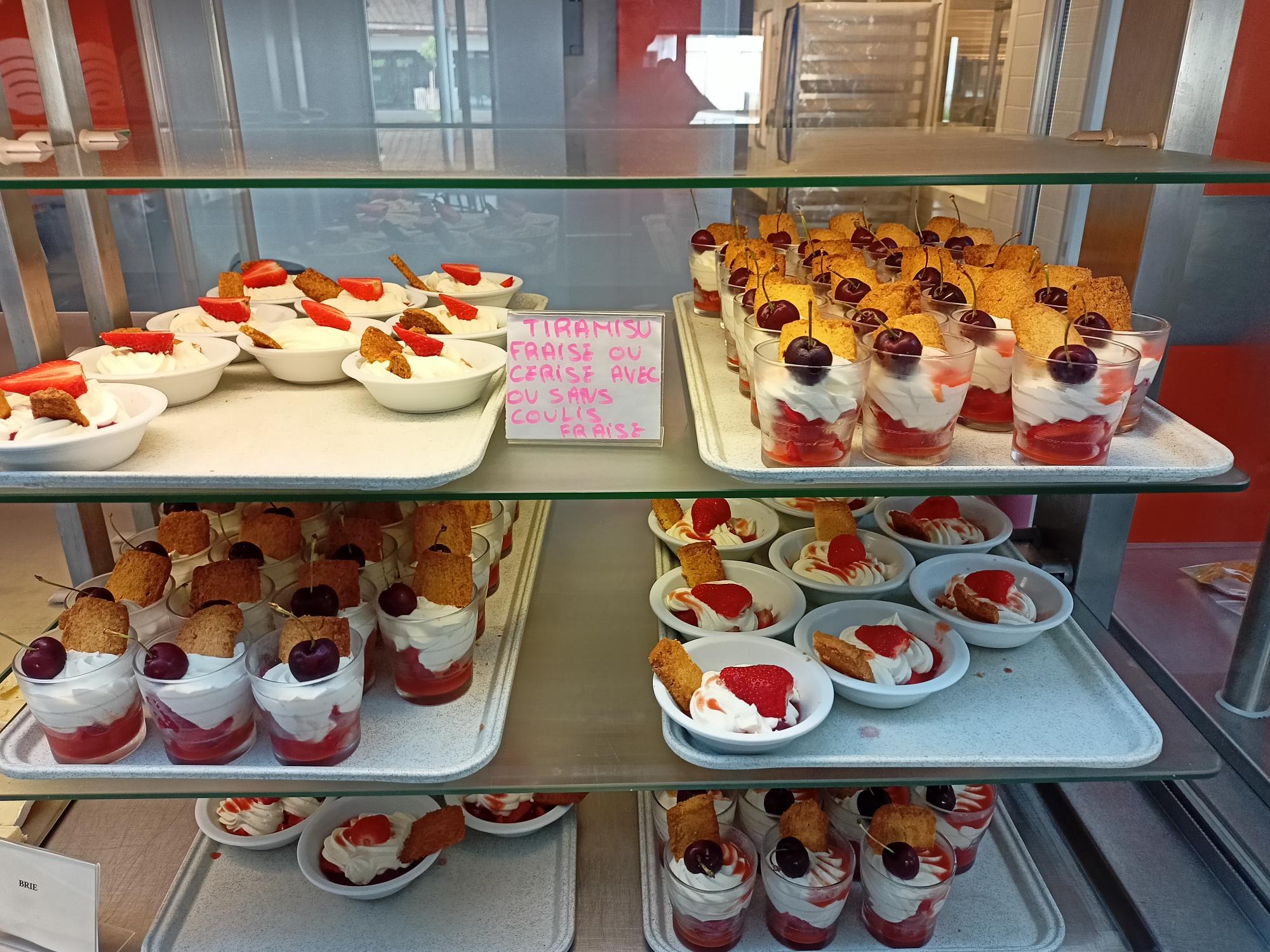 Les desserts préparés par le Collège Agnès Varda avec nos produits